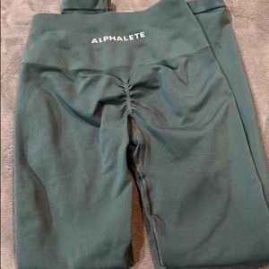 ALPHALETE AMPLIFY LEGGINGS - XS - PIER BLUE
